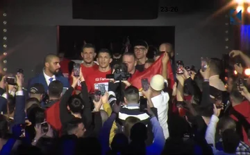 Robin Krasniqi steigt in den Ring, bereit zu zeigen Jorge Silva