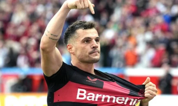 Granit Jaka in Bildung der besten Saison in der Bundesliga