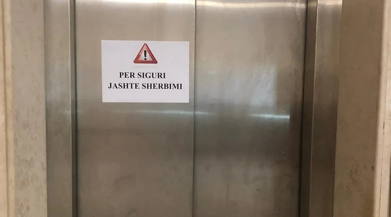 57-year-old in Tirana falls into elevator hole, changes lives