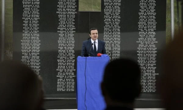 Kurti: Kein Frieden ohne Gerechtigkeit für Opfer