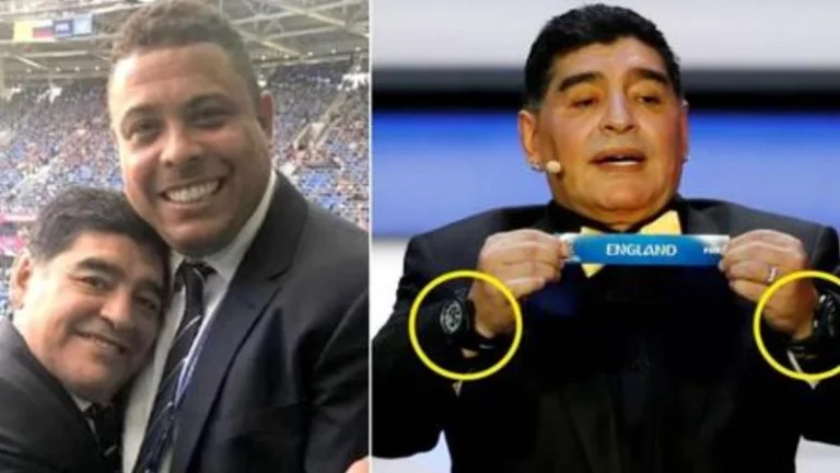Perché Maradona ha tenuto due ore in mano, Ronaldo lo scopre.