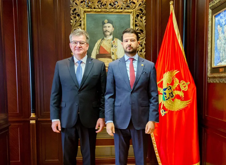 Lajcak in Podgorica, sagt Montenegro Fortschritte auf europäischer Straße