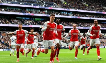 Arsenal gewinnt den Derby gegen Tottenham, geht weiter als Anführer auf dem Board.