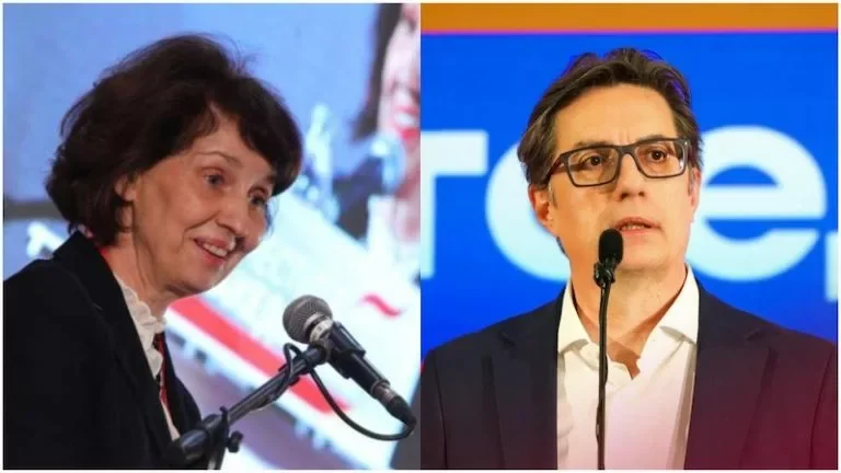 Siljanovska, Pendarovski Face 8 maggio