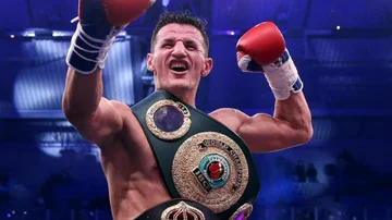Robin Krasniqi am 4. Mai im Ring, veröffentlicht Bilder von Vorbereitungen