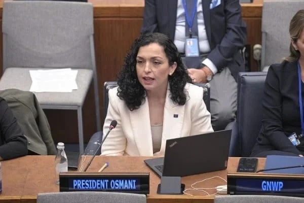Osman se rend aux États-Unis, représente le Kosovo lundi au Conseil de sécurité