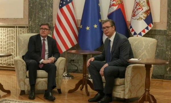 Vuciq complained that the US is talking about the “arrests of Serbs” in Kosovo. That's the answer it gave O'Brien