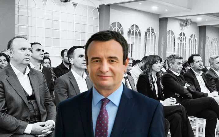 À partir de “Kurti billet à Berlin, où il irait soutenir l'opposition du nord de la Macédoine