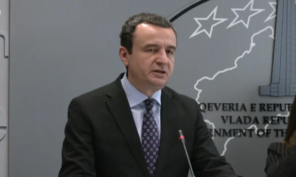 Kurti says Serbia demands tensions because s '%i agrees with normality: Requesting immediate, unconditional Jankovic release