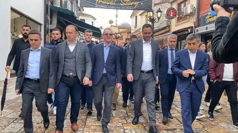 Nach Kurti startet auch Konjufca an Wahlen in Mazedonien.
