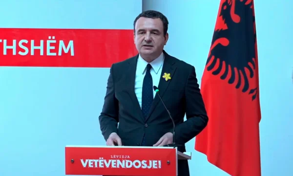 Kurt returns to war rhetoric: When we have threats from Serbia and war in Europe, we have responded with weapons purchase and increased numbers of soldiers