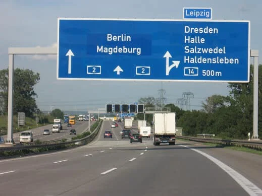 An Wochenenden können in Deutschland Fahrstopps stattfinden