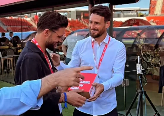 La leggenda di Bilbao presenta l'ex calciatore Lumbardh Salihu
