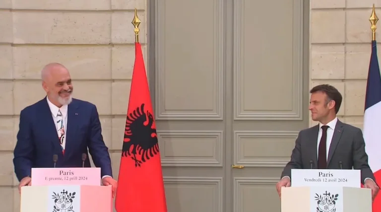 Rama at the conference with Macro: If you need someone someday, call an Albanian
