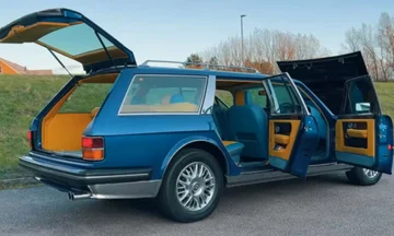 El raro modelo de Bentley una vez propiedad de una familia real