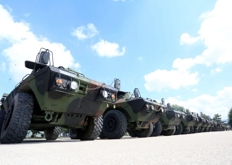 La Germania oggi consegna donazioni a KSF