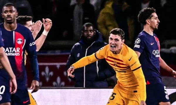 Barcelone devient grand avant SPG, gagne le premier match.