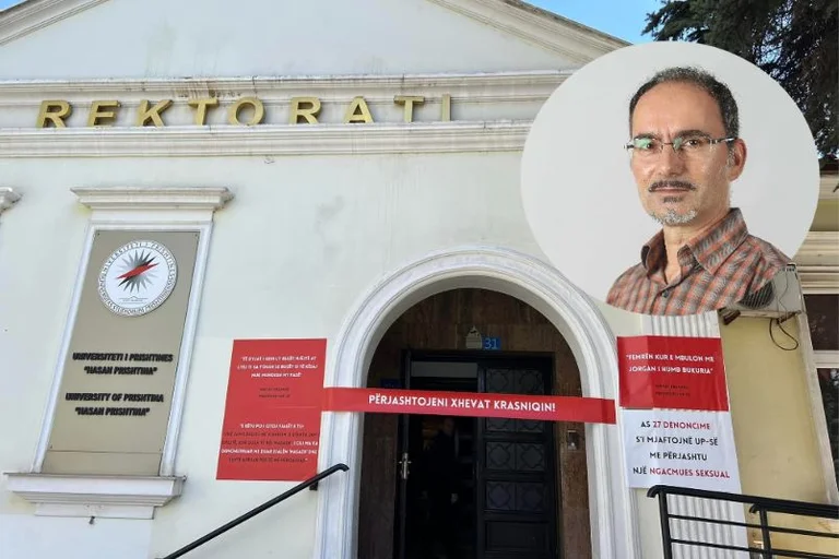 Se requiere la presunta exclusión del acoso sexual del profesor Krasniqi