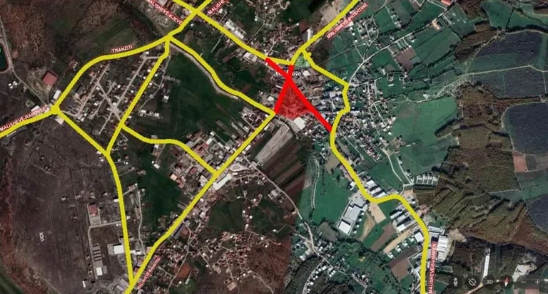 Il comune di Malisheva riferisce di bloccare quattro strade all'ingresso della città
