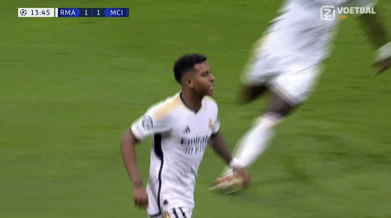 GOOOOOOOL: Le Real Madrid restaure le score contre la ville, deux buts en deux minutes