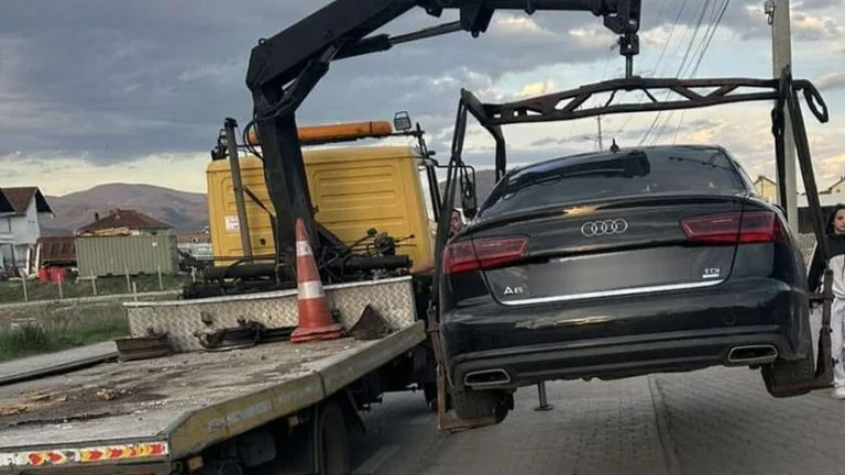 Sequestri auto, multe da 500 euro e bandi di guida per 6 mesi su un conducente a Mitrovica