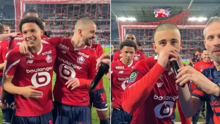 Zegrov electrifies 47 thousand fans in the stadium after the match, the video of the Darwin star becomes viral