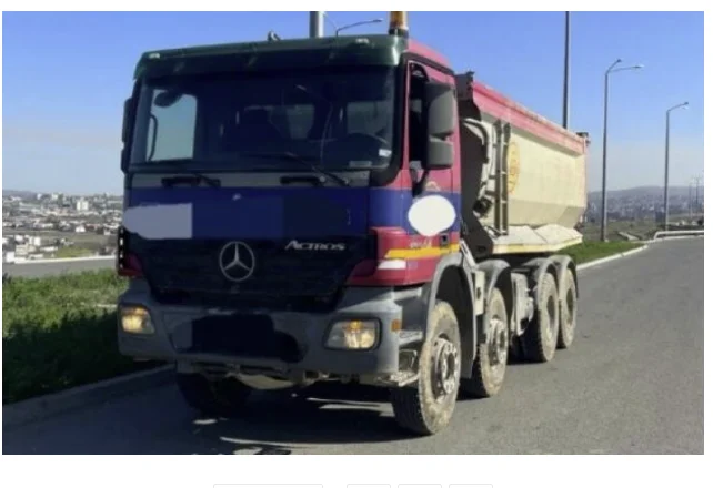 Nuova legge sul traffico, 500 euro camion driver multato