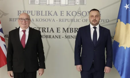 Macedonia meets with Peach, expresses gratitude for support for Kosovo security and territorial integrity