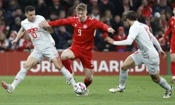 Die Schweiz spielt gleich Dänemark.