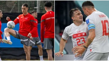 Ich werde von Jaka und Shaqiri lernen” Der erste Gast aus der Schweiz in großen Worten für das albanische Paar