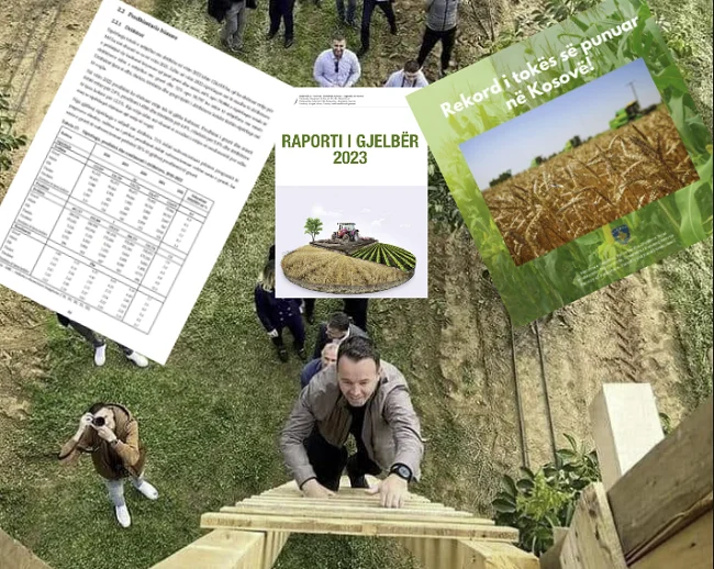 Peci augmente les champs avec des cultures, le document de son ministère l'expose (RAPORTI)