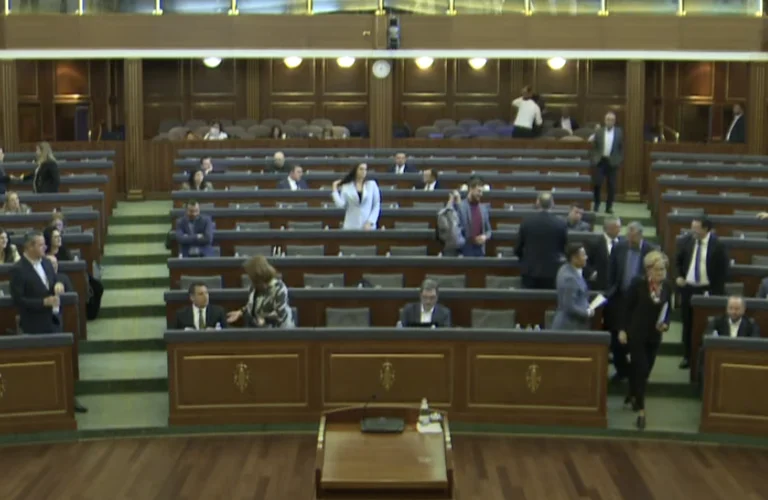 Vetëvendosja lëshon sallën e Kuvendit pasi u ‘demolua’ nga opozita për kontratat njëburimore