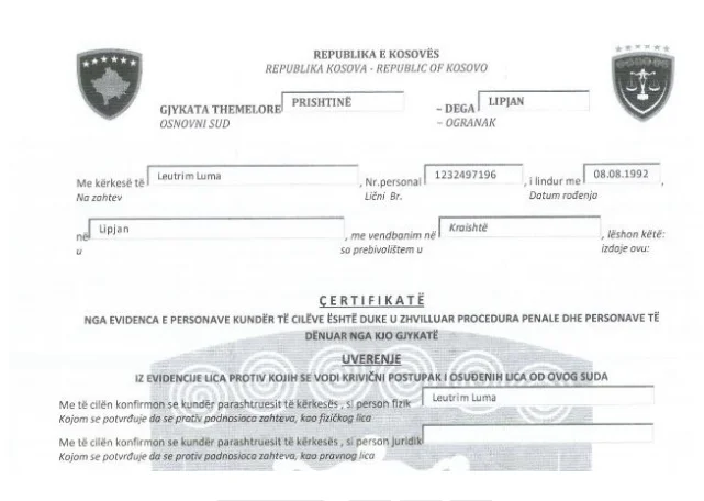 Da oggi, il documento “you è sotto indagine