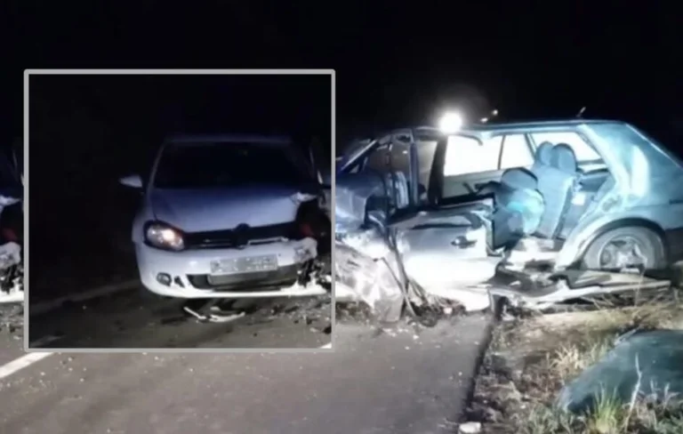 Pamje nga aksidenti në Shtaricë të Klinës ku humbi jetën një person