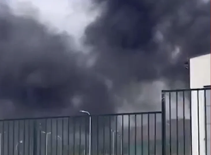Great fire in Drenas (VIDEO) Business Park