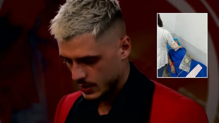 Es gab den Verdacht, aus dem Big Brother herauszukommen, und Whiteie beantwortet ein Bild seiner Mutter aus dem Krankenhaus.