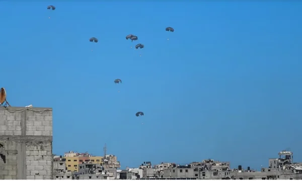 U.S. continues to blow out of Gaza