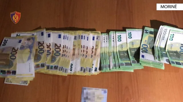 Tried to introduce 20 thousand euros not declared in Albania, 40-year-old Mitrovica banned