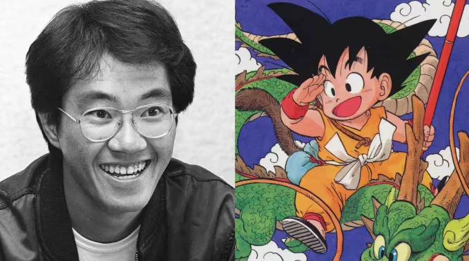 Der Schöpfer der berühmten Cartoon Show Dragon Ball, Akira Toriyama