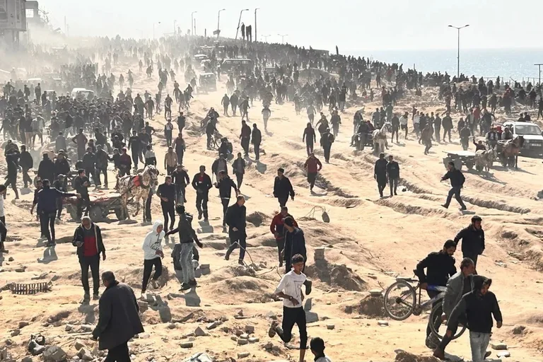 Killing Palestinians waiting for help, IDF claims it happened from the mess