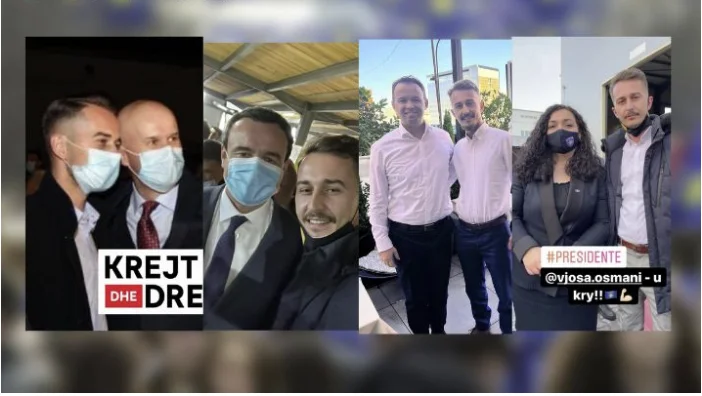 Dies ist Vetevendosje Aktivist, der Verdacht hat, Millionen zu entfrauen, hat Fotos von Osman, Kurtin, Pecin und “cliter” von Shtime