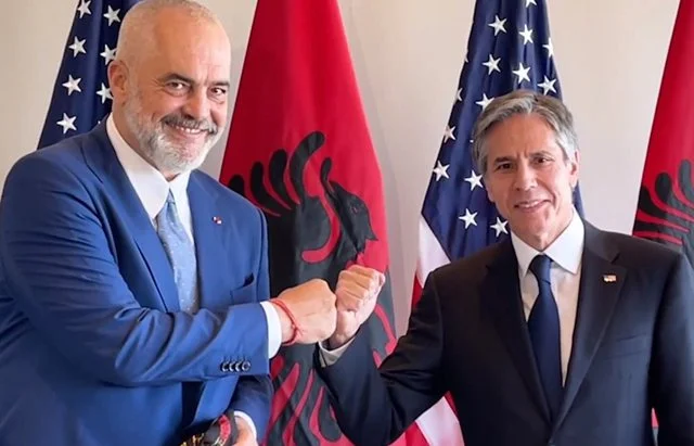 Rama Brief Blinken nach historischem Besuch in Tirana: Albanien will NATO-Gipfel in 2027 aufnehmen