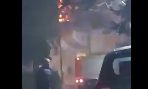 Feuer im Haus der Ältesten in Pristina, Details der Polizei
