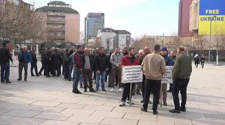 Manifestation des travailleurs de KEK