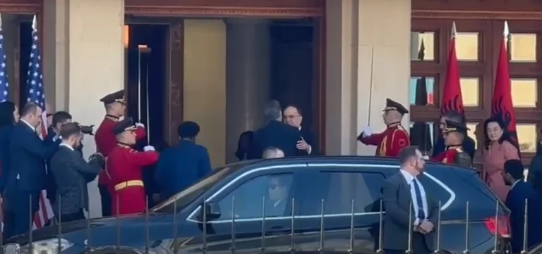 Blinken pritet nga Bajram Begaj në Presidencën e Shqipërisë