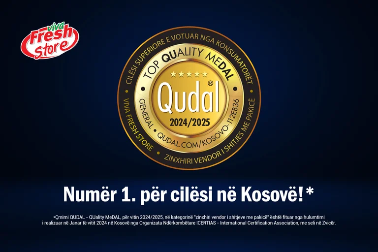 …u dëshmua edhe njëherë – Viva Fresh Store është Numër 1. për cilësi në Kosovë!