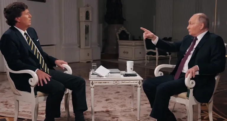Intervista e parë e Putinit për një gazetar perendimor qysh pas pushtimit rus të Ukrainës