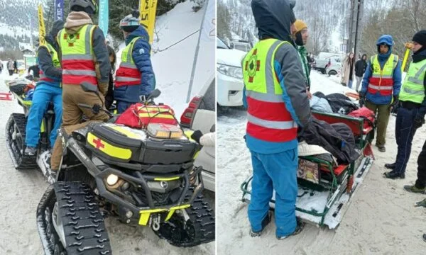 Association pour la recherche et le salut: De nombreuses personnes ont cassé des membres à Brezovica dimanche