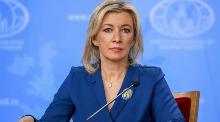 portavoce del Ministero degli Esteri della Russia con dezinforms per KSF