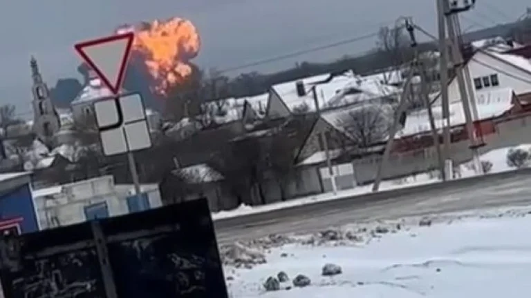 Russia confirms their plane crashed, says 65 Ukrainian prisoners were in it